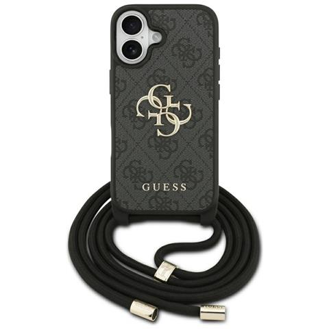 Custodia Per Iphone 17 Con Cinturino Nera Guess - Foto 2
