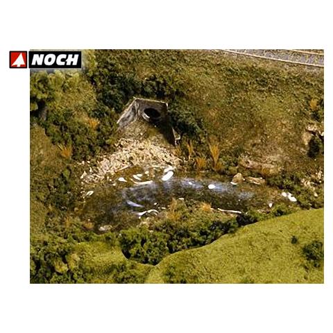 Tappeto di fogliame verde scuro 25x15 cm - Foto 2