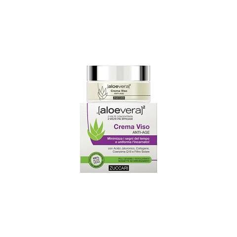 Linea aloe vera x2 crema viso anti age 50 ml acido jaluronico e q10 - Foto 4