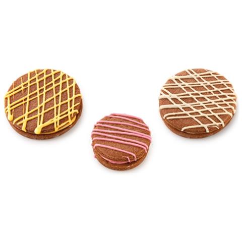 Tagliabiscotti Doppio Taglio Tondi Lisci 6 Misure Delicia - Foto 2