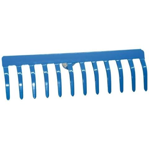 Rastrello 16 Denti In Acciaio "" Tipo Pesante "" Senza Manico "" Misura 410 Mm - Foto 1