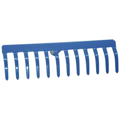 Rastrello 16 Denti In Acciaio "" Tipo Pesante "" Senza Manico "" Misura 410 Mm - Foto 2