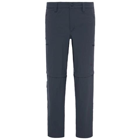 THE NORTH FACE - Pantaloni Uomo Convertibili Exploration Grigio 38 - ePRICE