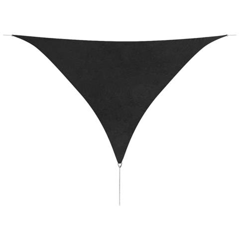 Parasole a Vela Oxford Triangolare 3,6x3,6x3,6 m Antracite - Foto 1