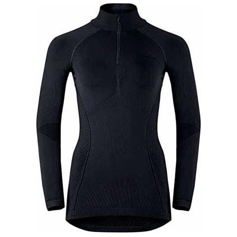 Magliette Evolution Warm Shirt L / s Turtle Neck 1/2 Zip Abbigliamento Donna Xs - Foto 1