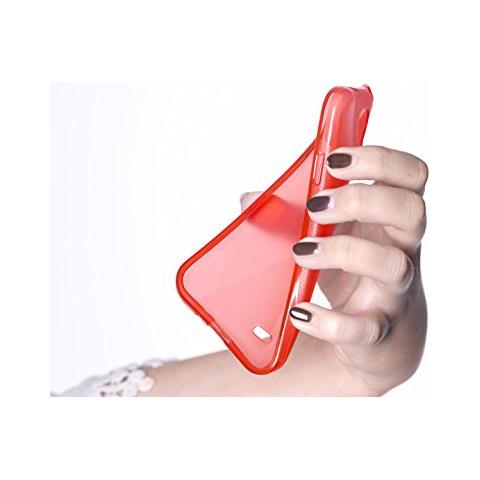 Custodia Compatibile Con Huawei Ascend Y520 In Rosso Cremisi - Coperchio Protettivo In Silicone Tpu Flessibile - Foto 2