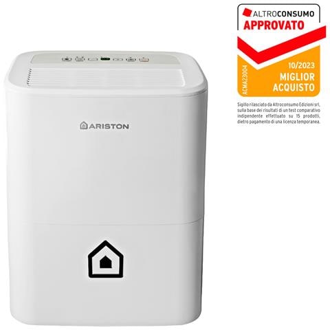 Deumidificatore DEOS 16S con 16 Litri / 24 Ore Capacità Tanica 3 Litri Potenza 312 W Colore Bianco - Foto 5