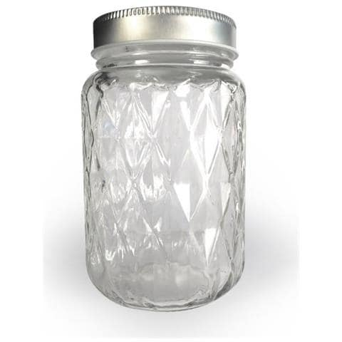 Tazza Mason Jar Con Copertura 37,5 Cl - Diamante - Foto 4