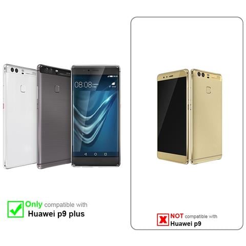 Custodia Compatibile Con Huawei P9 Plus In Argento Metallico - Coperchio Protettivo In Silicone Tpu Flessibile - Foto 11