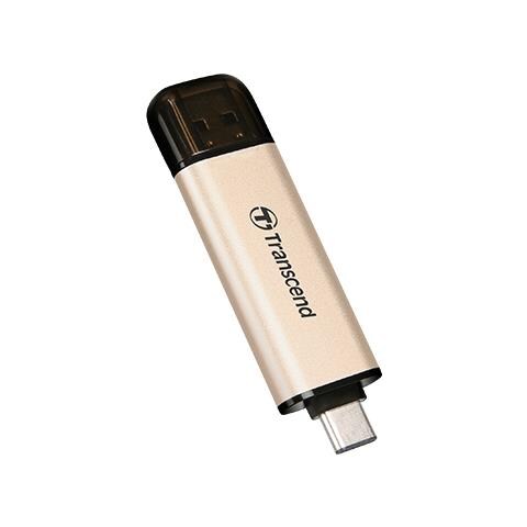 JetFlash 930C unità flash USB 128 GB USB Type-A / USB Type-C 3.2 Gen 1 (3.1 Gen 1) Oro - Foto 3