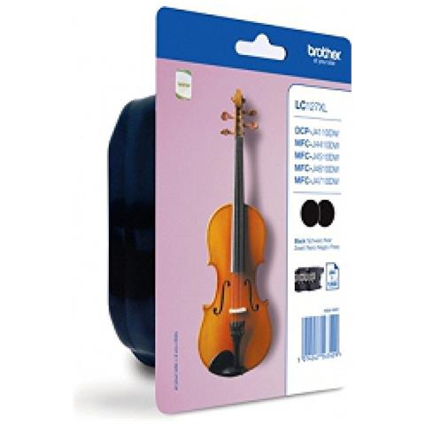 LC-127XLBKBP2, Nero, - MFC-J4510DW, Ad inchiostro, Blister - Foto 1