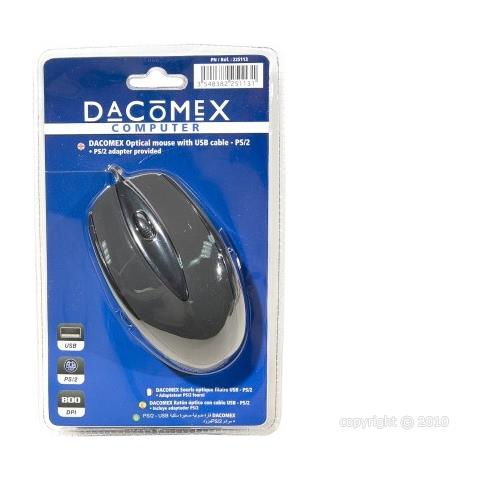 225113 USB+PS / 2 Ottico 800DPI Ambidestro Nero mouse - Foto 2