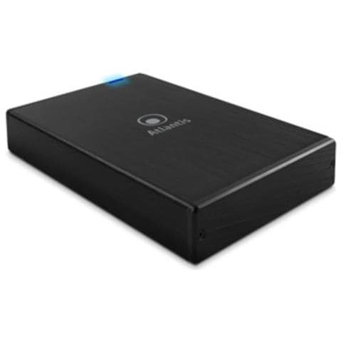 BOX EST x HD3.5" SATA ATLANTIS A06-HDE-354B (necessario HD) interf. USB3.0-Col. Nero-Chiusura senza viti (sost. mod. HDE353) - Foto 1