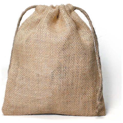 Borsa Di Iuta Con Cordone 18 X 21 Cm - Foto 1