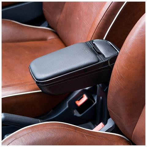 Armster 2 V01001 Bracciolo Nero Auto Specifica Citroën C3 Aircross (2018-), Portaoggetti Scorrevole Basculante - Foto 5