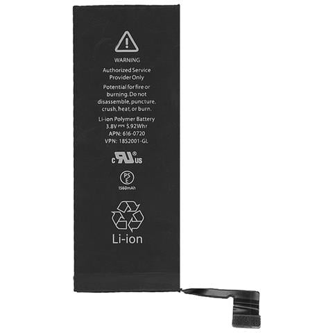 Batteria Litio Integrata 1560mah Per Apple Iphone 5s Apn-616-0720 Qualita Pari All Original - Foto 1