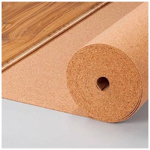 Rotolo Da 10mq Di Tappetino Materassino Per Laminati E Parquet In Sughero Da 2mm - Foto 1