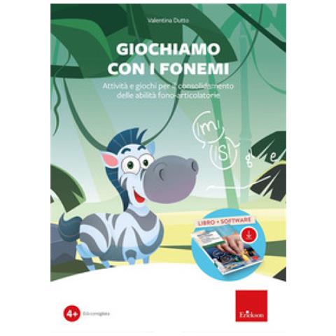 Valentina Dutto - Giochiamo Con I Fonemi. Attività E Giochi Per Il Consolidamento Delle Abilità Fono-articolatorie. Con Software - Foto 1