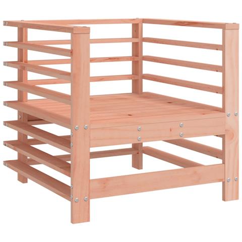 Sedie Da Giardino 2 Pz In Legno Massello Di Douglas - Foto 3