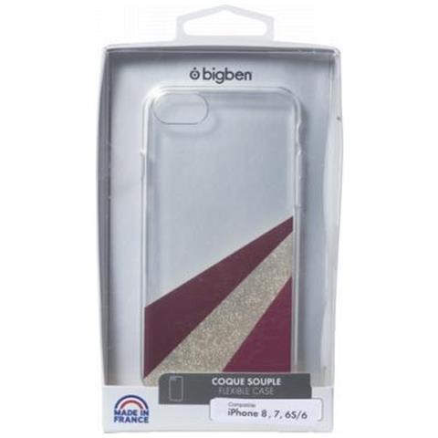 Cover Per Iphone Se 2020/8/7/6s / 6 Semirigida In Linea, Trasparente - Foto 2