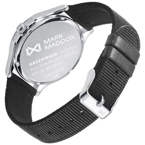 Orologio Uomo Mark Maddox Hc1008-57 (ø 41 Mm) Nero - Foto 3