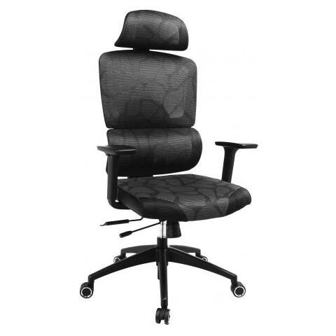 Ergofusion Gaming Chair Pro Sedia Per Gaming Universale Seduta Imbottita Nero, Grigio - Foto 1
