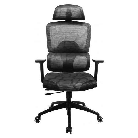 Ergofusion Gaming Chair Pro Sedia Per Gaming Universale Seduta Imbottita Nero, Grigio - Foto 3