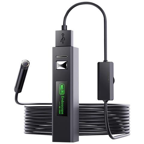 Endoscopio Per Ispezione Wi-fi, Alta Risoluzione, 8 Luci Led, Impermeabile Ip68 10 M - Foto 1