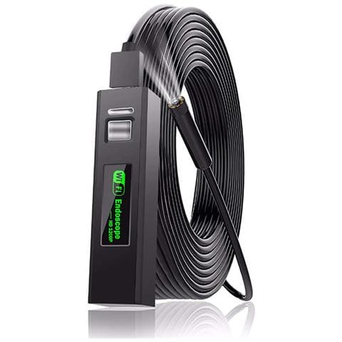Endoscopio Per Ispezione Wi-fi, Alta Risoluzione, 8 Luci Led, Impermeabile Ip68 10 M - Foto 2