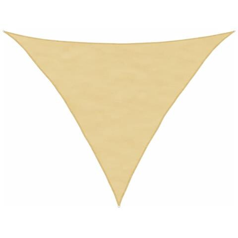 Vela Parasole Sabbia 3,5x3,5x4,9 M 100% Poliestere Oxford - Foto 2