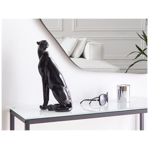 Accessorio Decorativo Broye Poliresina Moderno Glamour Nero - Foto 1