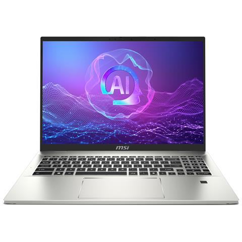 Prestige A16 Al+A3HMG-036 AMD Ryzen AI 9 365 Computer portatile 40,6 cm (16") Quad HD+ 32 GB LPDDR5x-SDRAM 1 TB SSD Wi-Fi 7 (802.11be) Windows 11 Home Argento - Foto 1