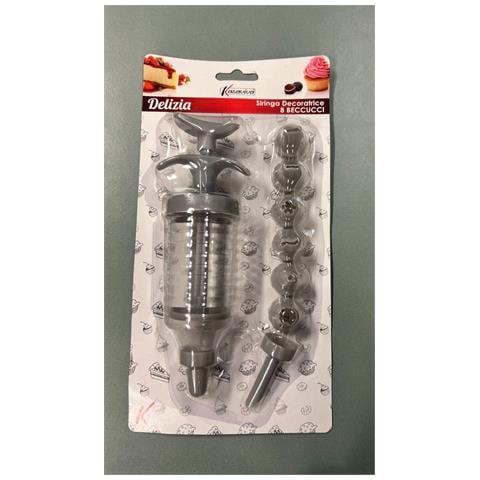 Delizia Siringa Decoratrice 8 Beccucci 18 Cm - Foto 2