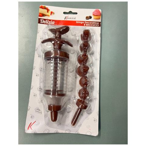 Delizia Siringa Decoratrice 8 Beccucci 18 Cm - Foto 4