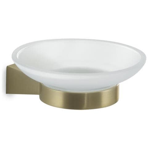 Portasapone Da Muro In Acciaio Inox E Cromall Tn11 Gedy Serie Tonale Oro Matt - Foto 1