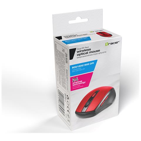 TRAMYS46750 mouse Ufficio Mano destra RF Wireless Ottico 1600 DPI - Foto 5