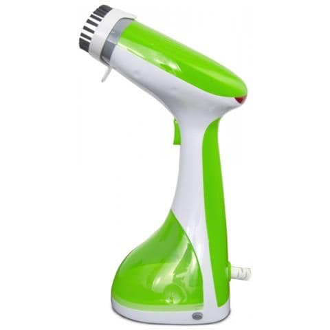 EHI008 stiratrice a vapore Vapore per indumenti portatile 0,22 L 1400 W Verde, Bianco - Foto 1
