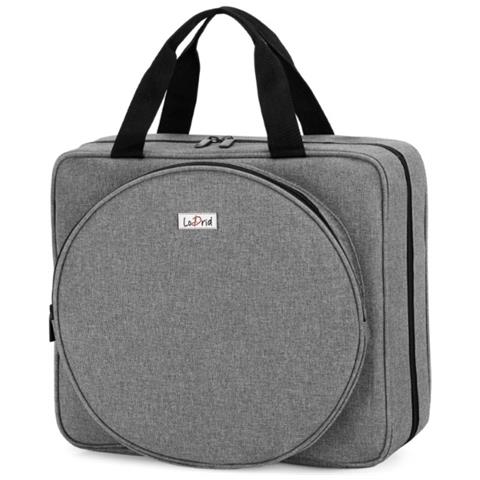 Borsa Portaoggetti Per Ricamo /cucito Di Grande Capacità - Organizer Portatile Grey - Foto 1
