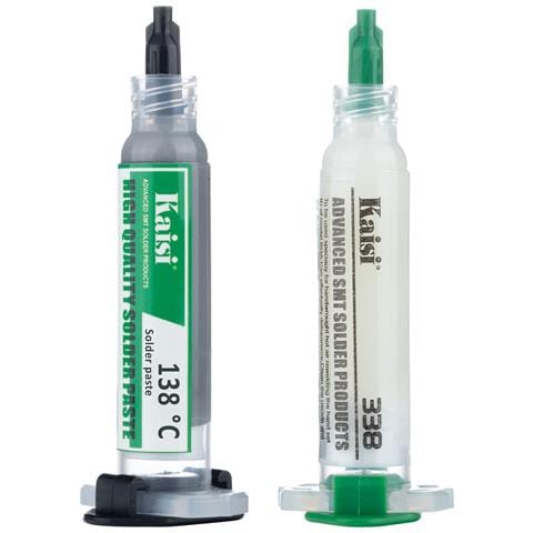 Set Di Saldatura Flux 338 - Stagno Liquido 138°c | Alta Qualità, Facile Applicazione | Per Gsm E Siti Bgap, Include 2 Pistoni E 2 Aghi - Foto 8