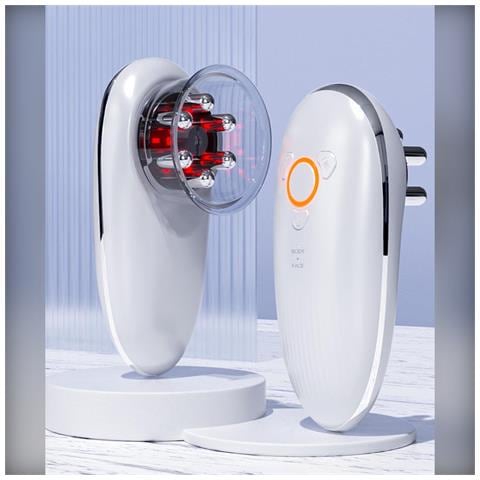 Massaggiatore Multifunzionale A Lipoaspirazione A Pressione Negativa, Microcorrente Ems E Terapia Della Luce A Led Per Rassodamento Della Pelle E Rimodellamento Del Corpo - Foto 2