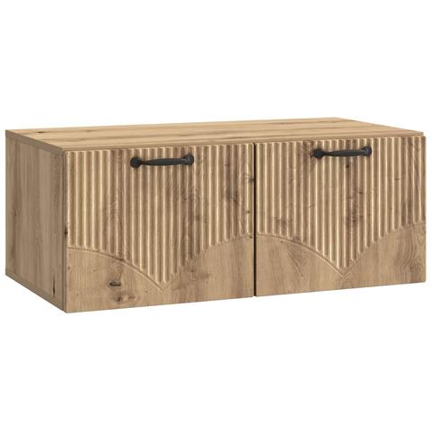 Mobile Porta TV da Muro Rovere Artigianale 78,5 x 41 x 30 cm - Foto 1