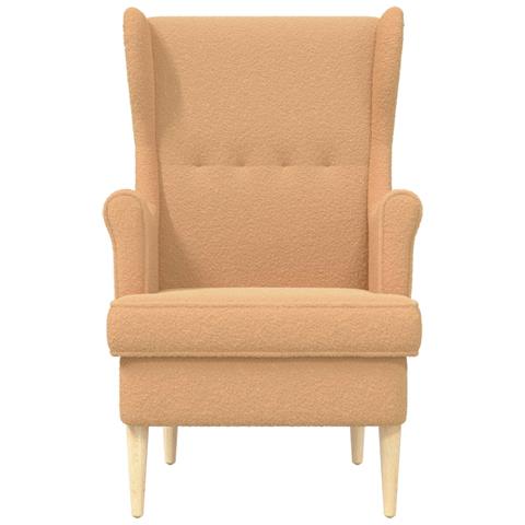 Poltrona Beige Tessuto - Foto 2