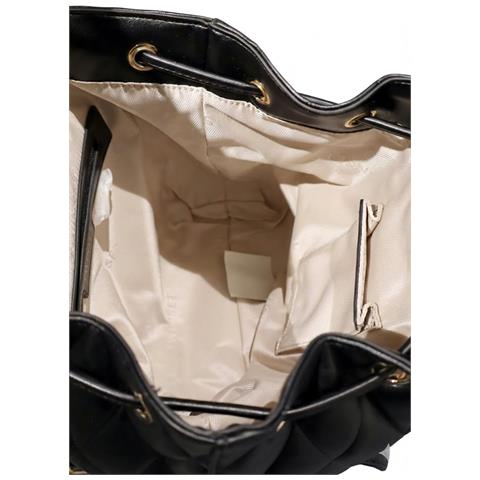 Zaino Trapuntato Nero in Ecopelle - Elegante, Capiente e Versatile per Donna - Foto 2