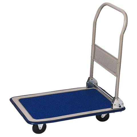 Carrello alluminio portatutto manico pieghevole portata max 150 kg - Foto 1