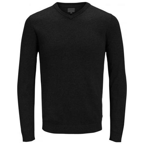 Jjebasic Knit V-neck Noos Maglia Uomo Taglia L - Foto 1