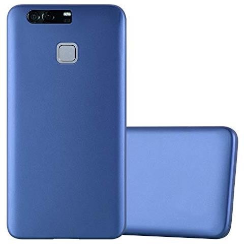 Custodia Compatibile Con Huawei P9 Plus In Blu Metallico - Coperchio Protettivo In Silicone Tpu Flessibile - Foto 1