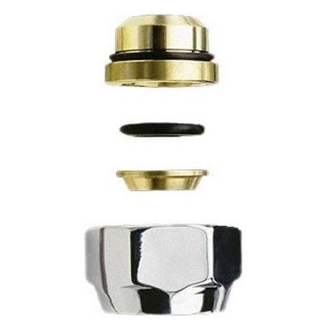 Raccordo Per Tubo Rame A Tenuta O-ring Finitura Cromo Codice 0481-1900c0d0 Misura Diam. 14 X 24/19 - Foto 1