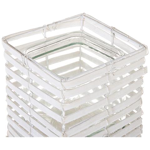 Set Di 3 Portacandele Bianco Marola - Foto 13