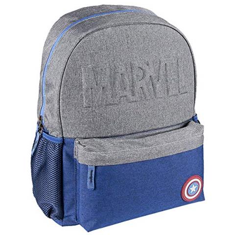 Mochila Escolar Instituto Vendicatori Capitan America, Capitano Zaino Scuola-bambini Unisex Multicolore 30,0 X 42,0 X 13,0 Centimetri - Foto 1
