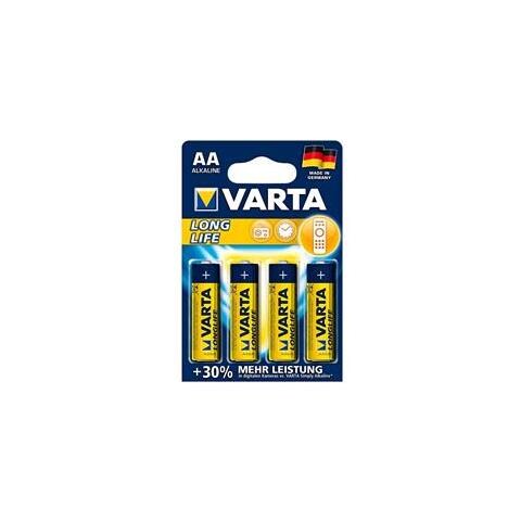 Blister 4 Batterie 1.5v Longlife Alcalina Stilo Aa - Foto 4